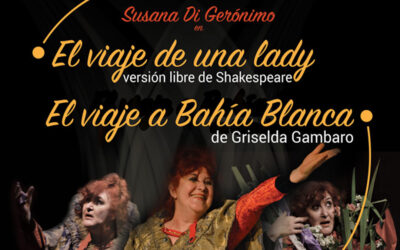 Gráfica obra de teatro «El viaje de una Lady»